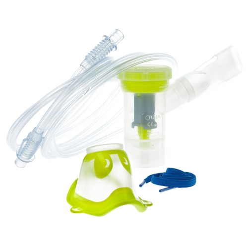 Zestaw do nebulizacji NOVAMA Familino RF8EVO child mask kit (maska mała, ustnik, nebulizator EVO, przewód)