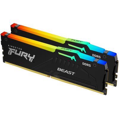 RAM KINGSTON Fury Beast RGB 32GB 5200MHz