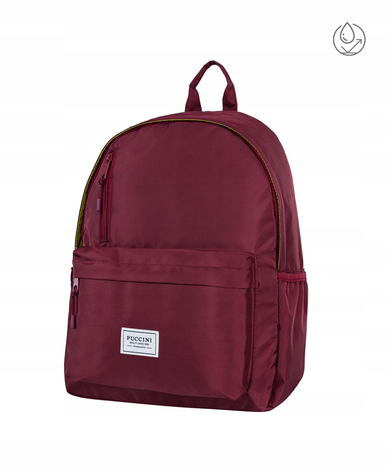 Plecak Puccini Vibe Collection Bordowy PM630 3B