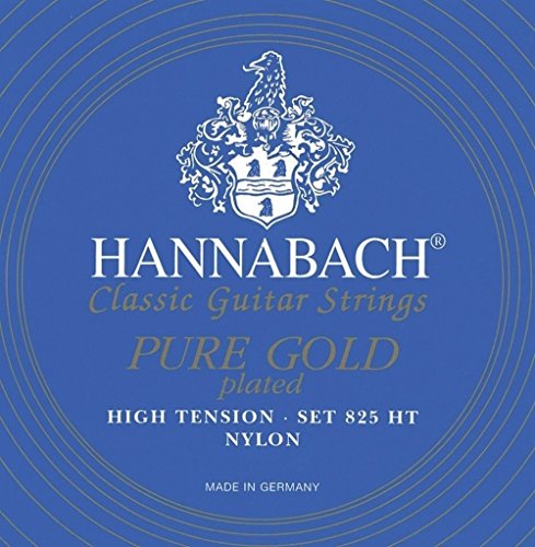 Hannabach 652622 Klassikgitarrensaiten Serie 825 High Tension Spezialvergoldung - H/B2
