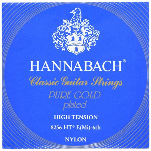 Hannabach 652626 Klassikgitarrensaiten Serie 825 High Tension Spezialvergoldung - E6