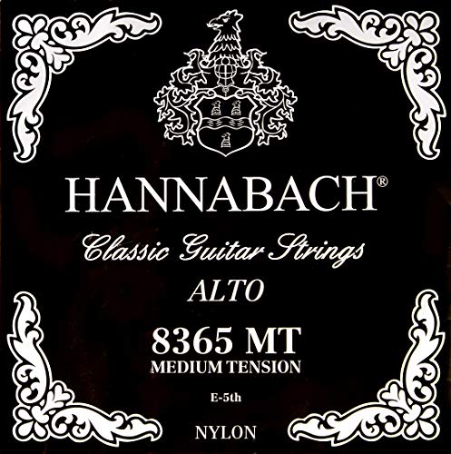 Hannabach Struny do gitary klasycznej, gitara stara, E5 - 8365MT, seria 836MT, średnie napięcie