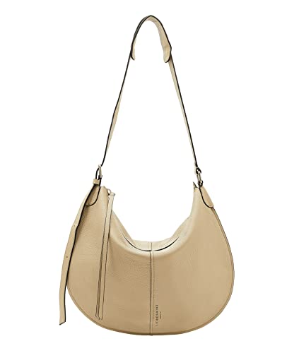 Liebeskind Berlin Damska Naomi Heavy Pebble Hobo M, Oat-8406,