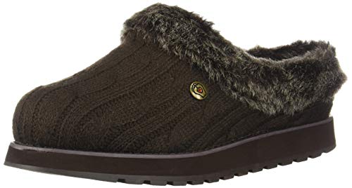 Skechers Damskie kapcie Keepsakes Ice Angel 34 EU, brązowy - czekoladowobrązowy - 38 EU