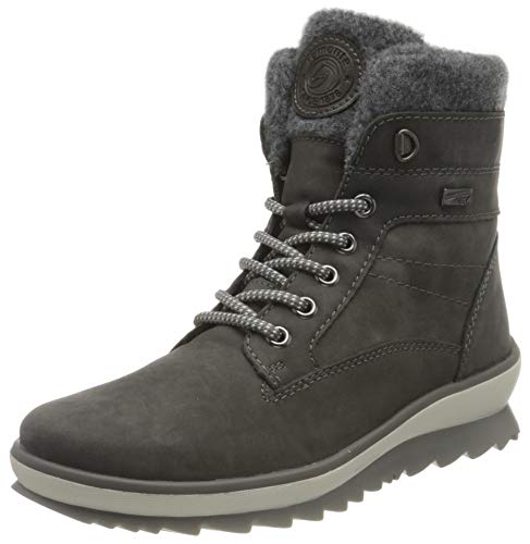 Remonte Damskie buty zimowe R8477, szary - Granit Smoke Granit Fumo 45-38 EU
