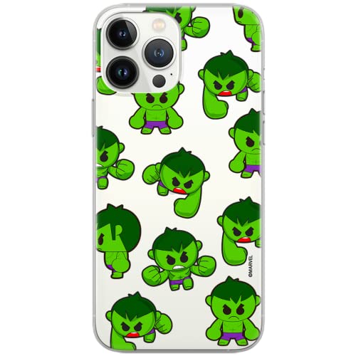 ERT GROUP etui na telefon Apple Iphone 6 PLUS, case oryginalny i oficjalnie licencjonowany przez Marvel, wzór Hulk 006, optymalnie dopasowane, plecki z TPU cześciowo przeźroczyste