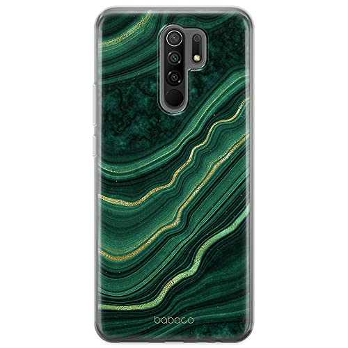 ERT GROUP etui na telefon Xiaomi REDMI 9, case oryginalny i oficjalnie licencjonowany przez Babaco, wzór Marble 002, optymalnie dopasowane, plecki z TPU