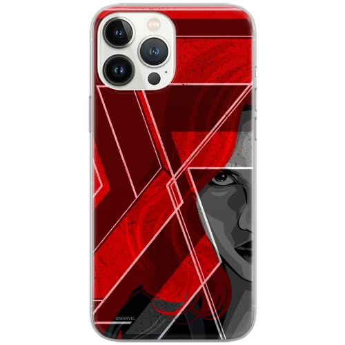ERT GROUP etui na telefon Huawei P30, case oryginalny i oficjalnie licencjonowany przez Marvel, wzór Czarna Wdowa 002, optymalnie dopasowane, plecki z TPU