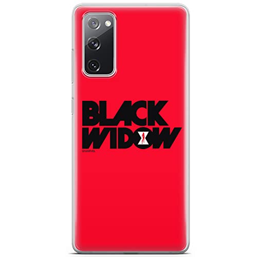 ERT GROUP etui na telefon Samsung S20 FE / S20 FE 5G, case oryginalny i oficjalnie licencjonowany przez Marvel, wzór Czarna Wdowa 010, optymalnie dopasowane, plecki z TPU