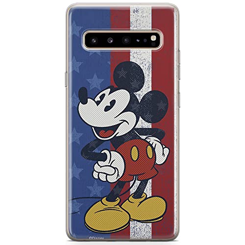 Etui Disney dedykowane do Samsung S10 5G, wzór: Mickey 021 Etui całkowicie zadrukowane, oryginalne i oficjalnie licencjonowane