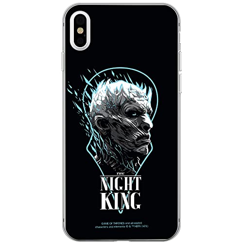 ERT GROUP etui na telefon Apple Iphone XS Max, case oryginalny i oficjalnie licencjonowany przez Game od Thrones, wzór Gra o Tron 001, optymalnie dopasowane, plecki z TPU