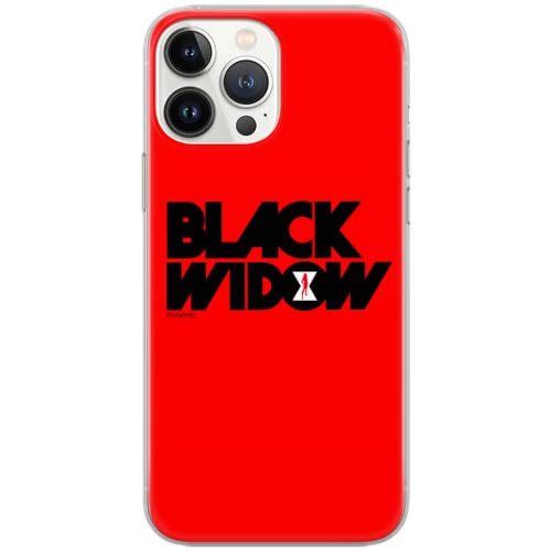 ERT GROUP etui na telefon Huawei P30, case oryginalny i oficjalnie licencjonowany przez Marvel, wzór Czarna Wdowa 010, optymalnie dopasowane, plecki z TPU