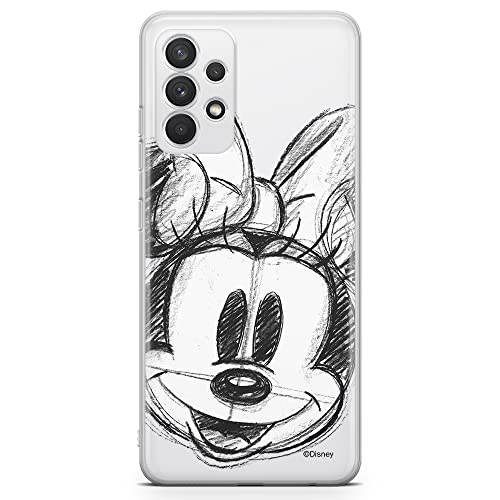 ERT GROUP etui na telefon Samsung A32 4G LTE, case oryginalny i oficjalnie licencjonowany przez Disney, wzór Minnie 012, optymalnie dopasowane, plecki z TPU częściowo przeźroczyste