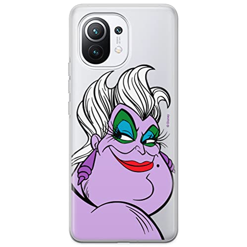 ERT GROUP etui na telefon Xiaomi 11, case oryginalny i oficjalnie licencjonowany przez Disney, wzór Urszula 001, optymalnie dopasowane, plecki z TPU częściowo przeźroczyste