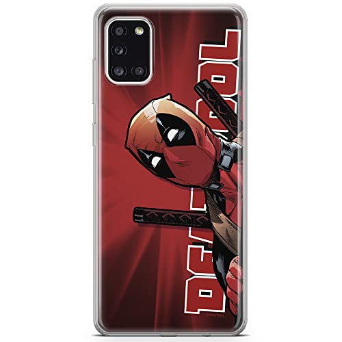 Etui Deadpool 002 Marvel Nadruk pełny Czerwony Producent: Samsung, Model: A31