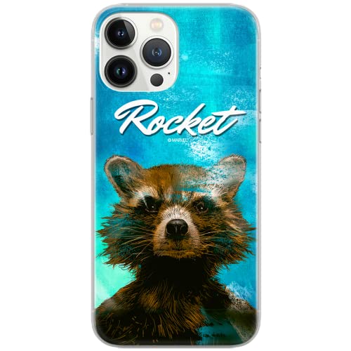 ERT GROUP etui na telefon Huawei P30, case oryginalny i oficjalnie licencjonowany przez Marvel, wzór Rocket 006, optymalnie dopasowane, plecki z TPU