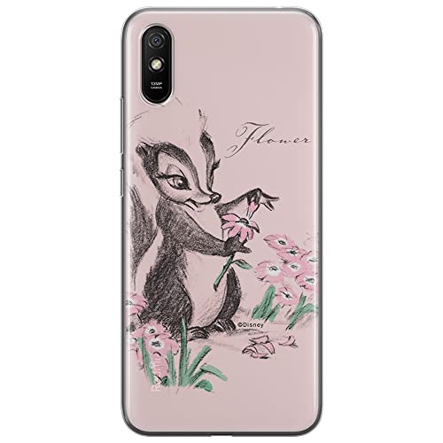 ERT GROUP etui na telefon Xiaomi REDMI 9A, case oryginalny i oficjalnie licencjonowany przez Disney, wzór Skunks 001, optymalnie dopasowane, plecki z TPU