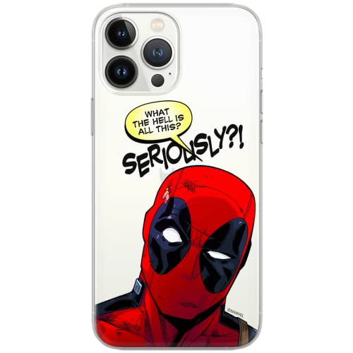 ERT GROUP etui na telefon Huawei P30, case oryginalny i oficjalnie licencjonowany przez Marvel, wzór Deadpool 010, optymalnie dopasowane, plecki z TPU częściowo przeźroczyste