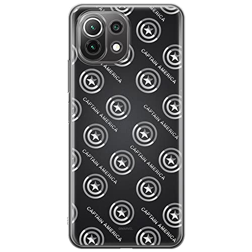 Etui dedykowane do XIAOMI MI 11 LITE 4G / MI 11 LITE 5G / 11 LITE 5G NE wzór:  Kapitan Ameryka 012 oryginalne i oficjalnie licencjonowane