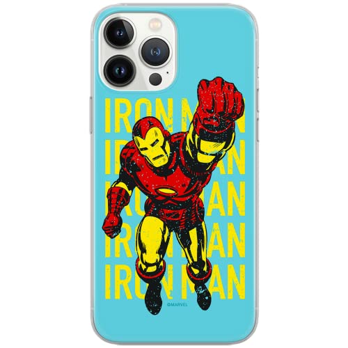 ERT GROUP etui na telefon Huawei P30, case oryginalny i oficjalnie licencjonowany przez Marvel, wzór Iron Man 009, optymalnie dopasowane, plecki z TPU
