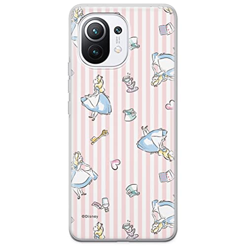 ERT GROUP etui na telefon Xiaomi 11, case oryginalny i oficjalnie licencjonowany przez Disney, wzór Alicja 001, optymalnie dopasowane, plecki z TPU