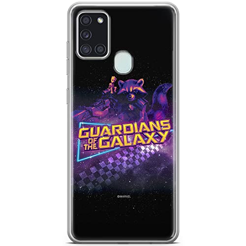 Etui Strażnicy Galaktyki 015 Marvel Nadruk pełny Czarny Producent: Samsung, Model: A21s