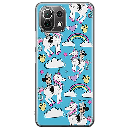ERT GROUP etui na telefon Xiaomi 11 LITE 4G/5G, case oryginalny i oficjalnie licencjonowany przez Disney, wzór Minnie 037, optymalnie dopasowane, plecki z TPU