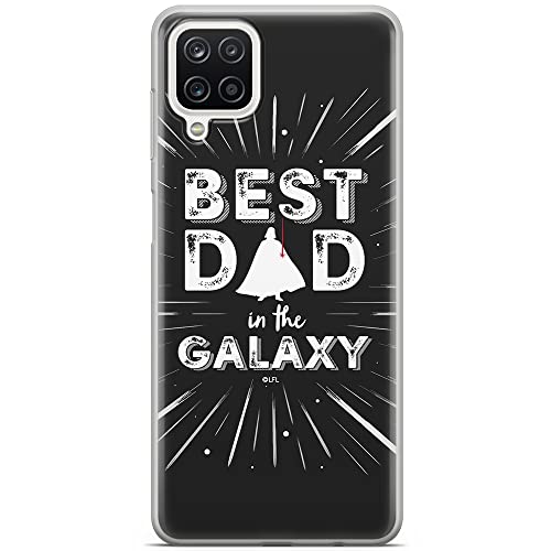 ERT GROUP etui na telefon Samsung A12 / M12, case oryginalny i oficjalnie licencjonowany przez Star Wars, wzór Darth Vader 005, optymalnie dopasowane, plecki z TPU