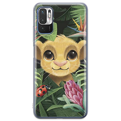 ERT GROUP etui na telefon Xiaomi REDMI NOTE 10 5G / POCO M3 PRO, case oryginalny i oficjalnie licencjonowany przez Disney, wzór Simba i Przyjaciele 002, optymalnie dopasowane, plecki z TPU
