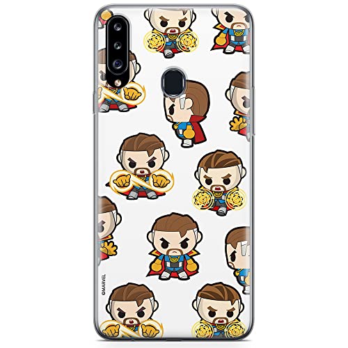 ERT GROUP etui na telefon Samsung A20S, case oryginalny i oficjalnie licencjonowany przez Marvel, wzór Dr Strange 001, optymalnie dopasowane, plecki z TPU