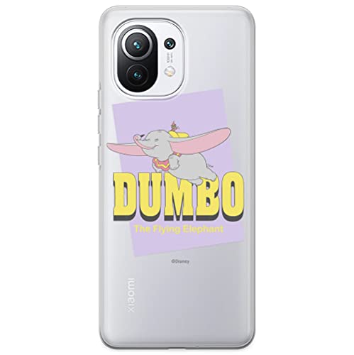 ERT GROUP etui na telefon Xiaomi 11, case oryginalny i oficjalnie licencjonowany przez Disney, wzór Dumbo 005, optymalnie dopasowane, plecki z TPU częściowo przeźroczyste
