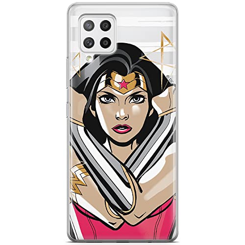ERT GROUP etui na telefon Samsung A42 5G, case oryginalny i oficjalnie licencjonowany przez DC, wzór Wonder Woman 003, optymalnie dopasowane, plecki z TPU częściowo przeźroczyste