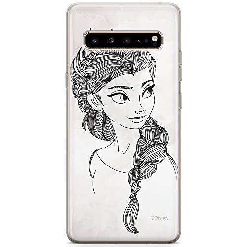 Etui Disney dedykowane do Samsung S10 5G, wzór: Elsa 009 Etui całkowicie zadrukowane, oryginalne i oficjalnie licencjonowane
