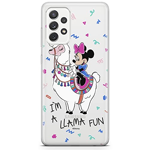 ERT GROUP etui na telefon Samsung A33 5G, case oryginalny i oficjalnie licencjonowany przez Disney, wzór Minnie 049, optymalnie dopasowane, plecki z TPU częściowo przeźroczyste