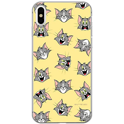 ERT GROUP etui na telefon Apple Iphone XS Max, case oryginalny i oficjalnie licencjonowany przez Tom and Jerry, wzór Tom i Jerry 007, optymalnie dopasowane, plecki z TPU