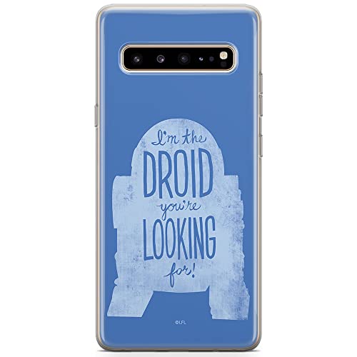 Etui Star Wars dedykowane do Samsung S10 5G, wzór: R2D2 006 Etui całkowicie zadrukowane, oryginalne i oficjalnie licencjonowane