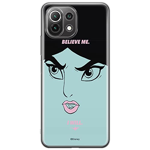 ERT GROUP etui na telefon Xiaomi 11 LITE 4G/5G, case oryginalny i oficjalnie licencjonowany przez Disney, wzór Jasmine 004, optymalnie dopasowane, plecki z TPU