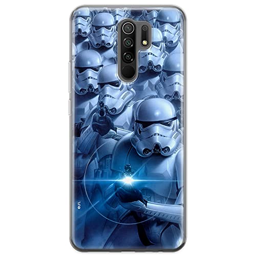 ERT GROUP etui na telefon Xiaomi REDMI 9, case oryginalny i oficjalnie licencjonowany przez Star Wars, wzór Szturmowiec 011, optymalnie dopasowane, plecki z TPU