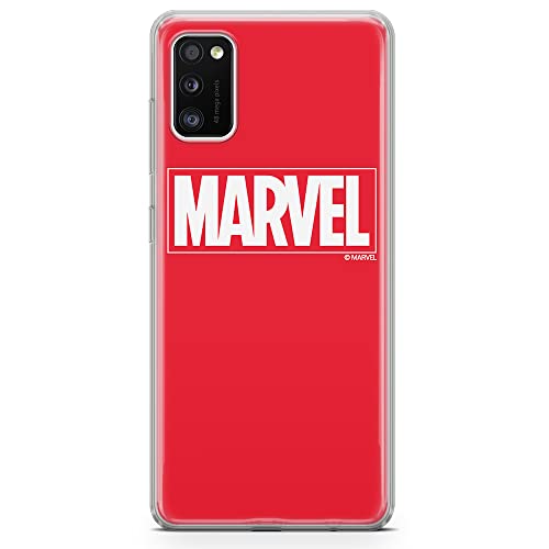Etui Marvel 002 Marvel Nadruk pełny Czerwony Producent: Samsung, Model: A41