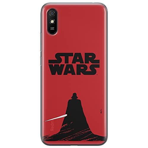 ERT GROUP etui na telefon Xiaomi REDMI 9A, case oryginalny i oficjalnie licencjonowany przez Star Wars, wzór Darth Vader 015, optymalnie dopasowane, plecki z TPU