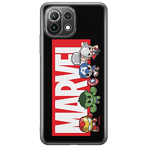 Etui dedykowane do XIAOMI MI 11 LITE 4G / MI 11 LITE 5G / 11 LITE 5G NE wzór:  Marvel 010 oryginalne i oficjalnie licencjonowane