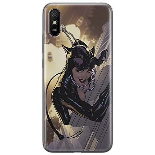 ERT GROUP etui na telefon Xiaomi REDMI 9A, case oryginalny i oficjalnie licencjonowany przez DC, wzór Catwoman 006, optymalnie dopasowane, plecki z TPU