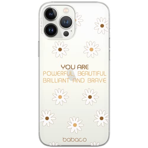 ERT GROUP etui na telefon Xiaomi 11 LITE 4G/5G, case oryginalny i oficjalnie licencjonowany przez Babaco, wzór Positive vibes 003, plecki z TPU częściowo przeźroczyste