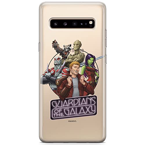 Etui Strażnicy Galaktyki 009 Marvel Nadruk częściowy Przeźroczysty Producent: Samsung, Model: S10 5G