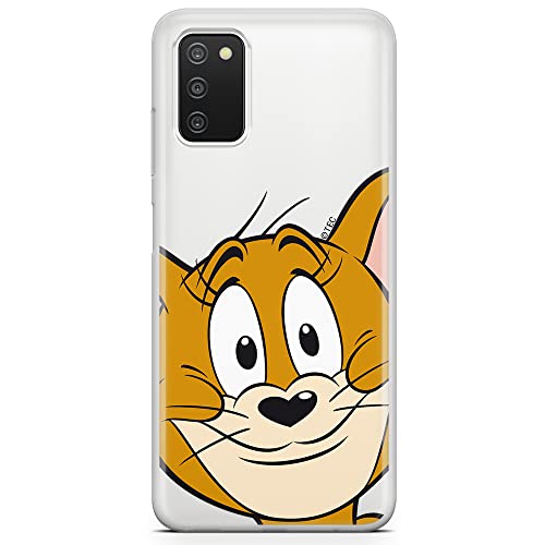 ERT GROUP etui na telefon Samsung A03S, case oryginalny i oficjalnie licencjonowany przez Tom and Jerry, wzór Jerry 001, optymalnie dopasowane, plecki z TPU częściowo przeźroczyste