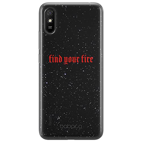 ERT GROUP etui na telefon Xiaomi REDMI 9A, case oryginalny i oficjalnie licencjonowany przez Babaco, wzór Find your fire 002, optymalnie dopasowane, plecki z TPU