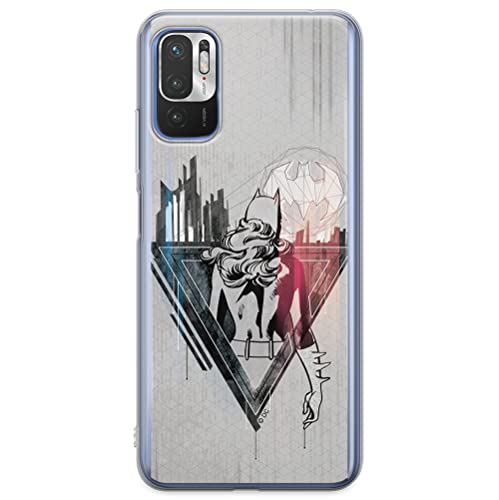 ERT GROUP etui na telefon Xiaomi REDMI NOTE 10 5G / POCO M3 PRO, case oryginalny i oficjalnie licencjonowany przez DC, wzór Bat Girl 003, optymalnie dopasowane, plecki z TPU