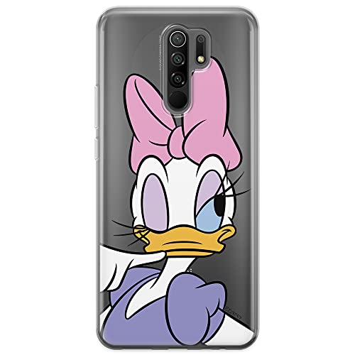 ERT GROUP etui na telefon Xiaomi REDMI 9, case oryginalny i oficjalnie licencjonowany przez Disney, wzór Daisy 003, optymalnie dopasowane, plecki z TPU częściowo przeźroczyste