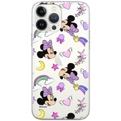 ERT GROUP etui na telefon Huawei P30, case oryginalny i oficjalnie licencjonowany przez Disney, wzór Minnie 031, optymalnie dopasowane, plecki z TPU częściowo przeźroczyste