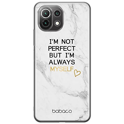 Etui dedykowane do XIAOMI MI 11 LITE 4G / MI 11 LITE 5G / 11 LITE 5G NE wzór:  Positive vibes 005 oryginalne i oficjalnie licencjonowane